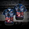 Columbus Hockey Hawaiian Shirt, Blue Jackets Hawaiian Shirt, Ice Hockey Hawaiian Shirt 16, NHL Hawaiian Shirt