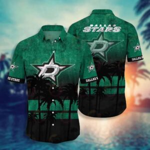 Dallas Stars Nhl Hawaii Shirt Style Hot Trending Summer, NHL Hawaiian Shirt