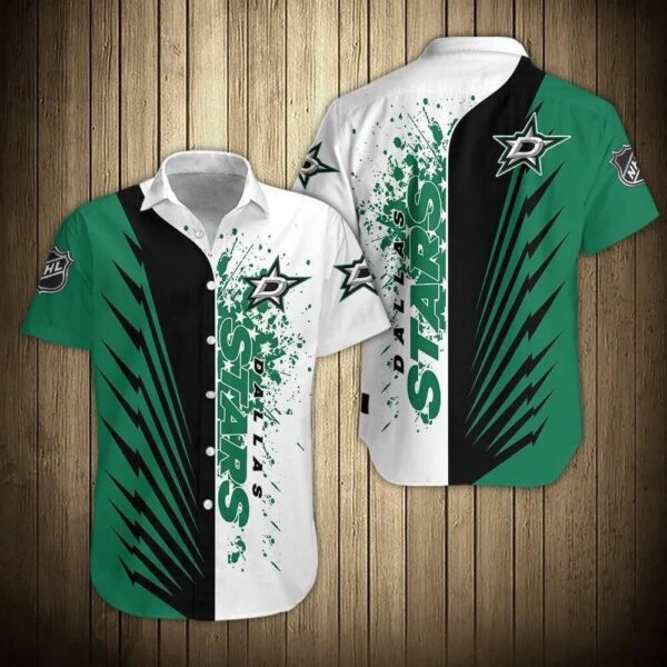 Dallas Stars Shirts Short Sleeve, NHL Hawaiian Shirt