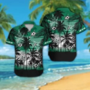 Dallas Stars Tropical Hawaiian Shirt, NHL Hawaiian Shirt