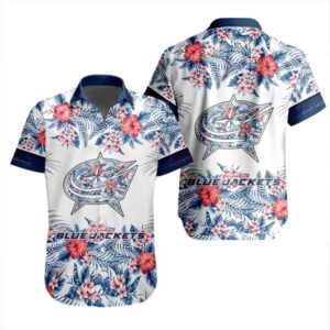 NHL Columbus Blue Jackets Special Hawaiian Shirt, NHL Hawaiian Shirt