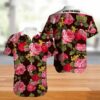 Detroit Red Wings Hawaiian Shirt Big Floral Button Up, NHL Hawaiian Shirt