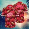 Detroit Red Wings NHL Hawaiian Shirt Lighthearted Aloha Shirt, NHL Hawaiian Shirt