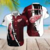 NHL Detroit Red Wings Hawaiian Shirt 2, NHL Hawaiian Shirt