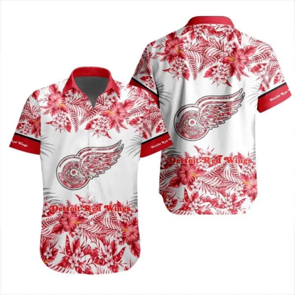 NHL Detroit Red Wings Special Hawaiian Shirt, NHL Hawaiian Shirt