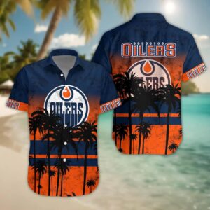 Edmonton Oilers Hawaii Shirt 1, NHL Hawaiian Shirt