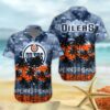 Edmonton Oilers Hawaiian Shirt 4, NHL Hawaiian Shirt