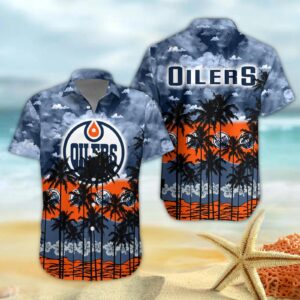 Edmonton Oilers Hawaiian Shirt 4, NHL Hawaiian Shirt