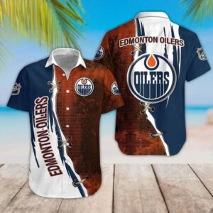 Edmonton Oilers Hawaiian Shirt 6, NHL Hawaiian Shirt