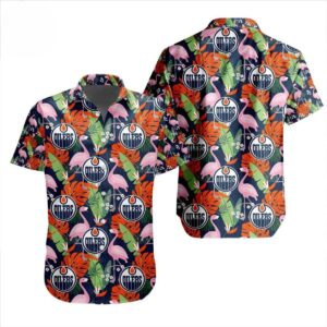 Edmonton Oilers NHL Hockey Team Hawaiian Shirt, NHL Hawaiian Shirt