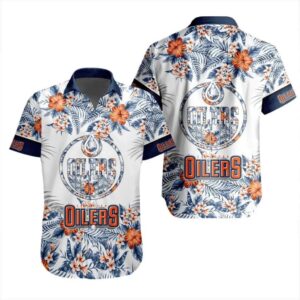 NHL Edmonton Oilers Special Hawaiian Shirt 2, NHL Hawaiian Shirt