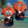 Nhl Edmonton Oilers Hawaiian Shirt 7, NHL Hawaiian Shirt