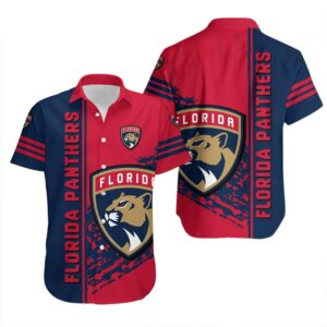 Florida Panthers Hawaiian Shirt Quarter Style – NHL, NHL Hawaiian Shirt