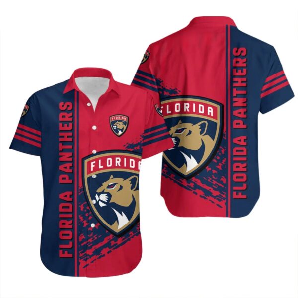 Florida Panthers Hawaiian Shirt Quarter Style – NHL, NHL Hawaiian Shirt