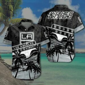 Los Angeles Kings Hawaiian Shirt, NHL Hawaiian Shirt