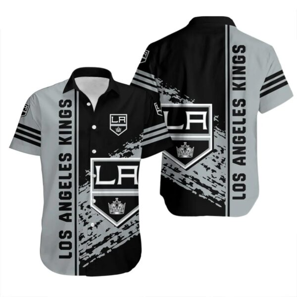 Los Angeles Kings Hawaiian Shirt Quarter Style – NHL, NHL Hawaiian Shirt