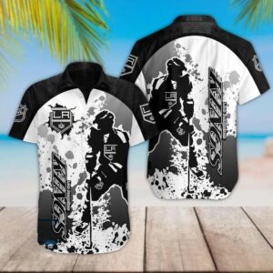 Los Angeles Kings Team Hawaiian Shirt 1, NHL Hawaiian Shirt
