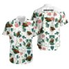 Minnesota Team Wild Hawaiian Shirt Leaf Button Up, NHL Hawaiian Shirt