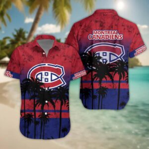 Montreal Canadiens Hawaii Shirt, NHL Hawaiian Shirt