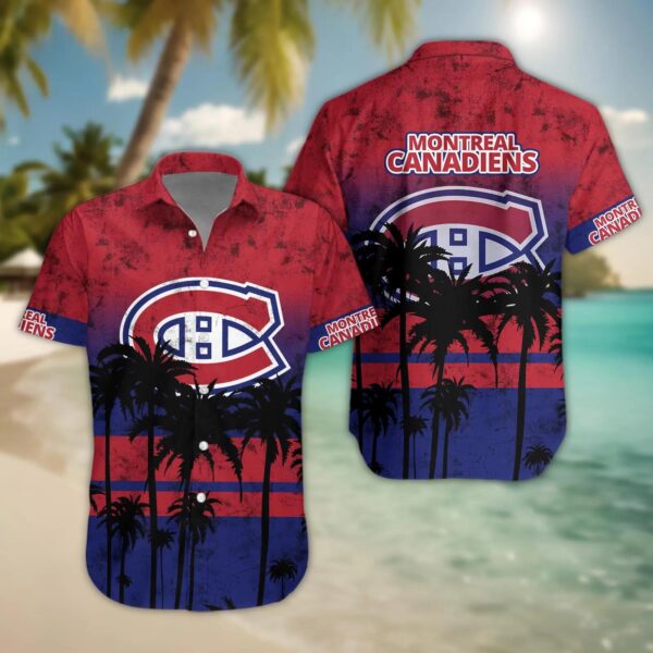 Montreal Canadiens Hawaii Shirt, NHL Hawaiian Shirt