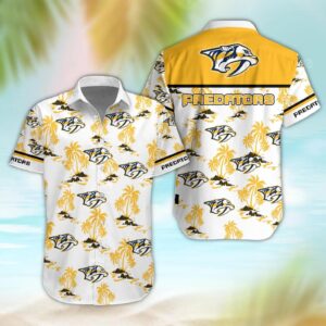 Nashville Predators Aloha Shirt, NHL Hawaiian Shirt