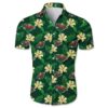 Minnesota Wild Hawaiian Shirt Floral Button Up, NHL Hawaiian Shirt