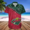 Minnesota Wild Hawaiian Shirt Grunge Polynesian Tattoo – NHL, NHL Hawaiian Shirt