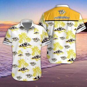 Nashville Predators Hawaiian Shirt 3, NHL Hawaiian Shirt