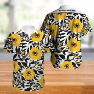 Nashville Predators Hawaiian Shirt 4, NHL Hawaiian Shirt