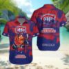 Montreal Canadiens Personalized Hawaiian Shirt – Custom Name, NHL Hawaiian Shirt