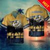 Nashville Predators NHL Hawaiian Shirt Style Hot Trending Summer, NHL Hawaiian Shirt