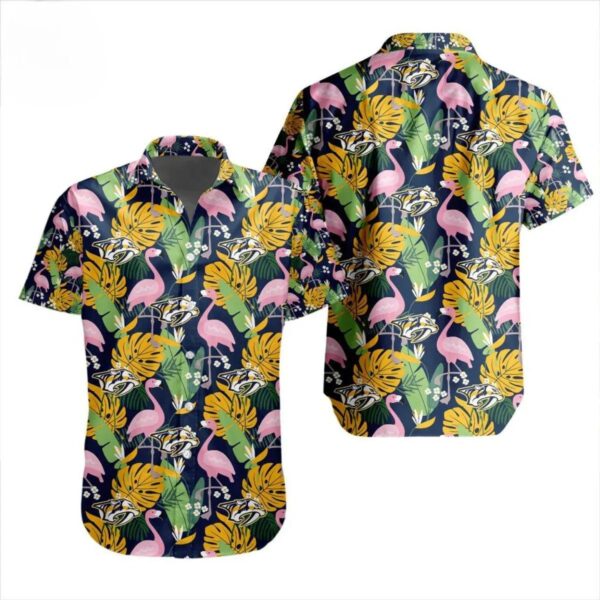 Nashville Predators Team Hawaiian Shirt, NHL Hawaiian Shirt