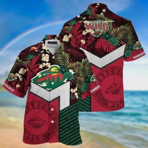 Minnesota Wild Team Hawaiian Shirt 3, NHL Hawaiian Shirt