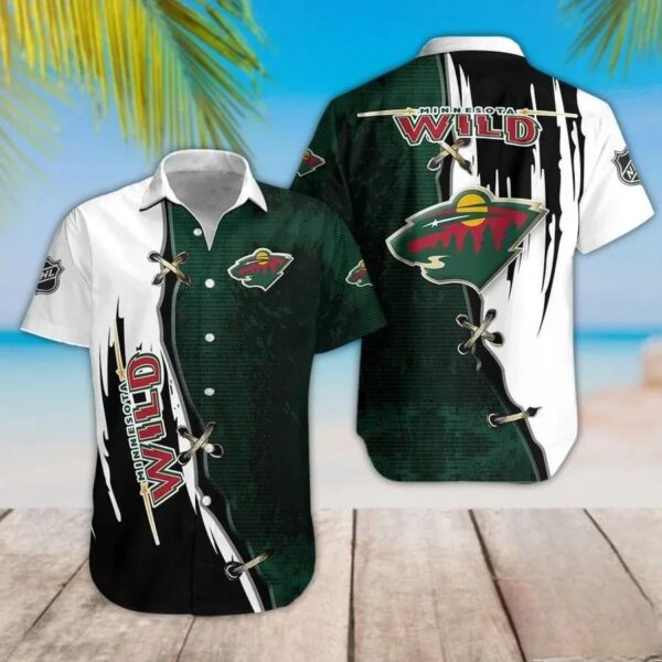 Minnesota Wild Team Hawaiian Shirt 4, NHL Hawaiian Shirt
