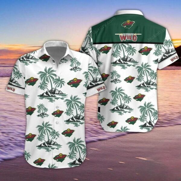 Minnesota Wild Team Hawaiian Shirt 5, NHL Hawaiian Shirt