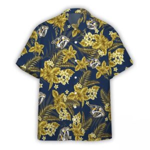 Nashville Predators Team Hawaiian Shirt 5, NHL Hawaiian Shirt