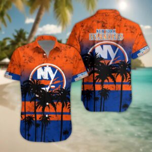 New York Islanders Hawaii Shirt 1, NHL Hawaiian Shirt