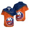 New York Islanders Hawaiian Shirt Grunge Polynesian Tattoo – NHL, NHL Hawaiian Shirt