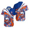New York Islanders Hawaiian Shirt Hibiscus Sport Style – NHL 1, NHL Hawaiian Shirt