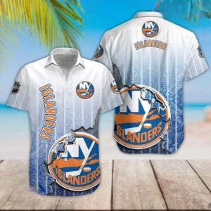 Winter Vibe New York Islanders NHL Hawaiian Shirt, NHL Hawaiian Shirt