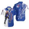 New York Rangers And Zombie For Fan Hawaiian Shirt, NHL Hawaiian Shirt