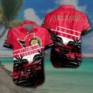 Ottawa Senators Hawaiian Shirt 1, NHL Hawaiian Shirt