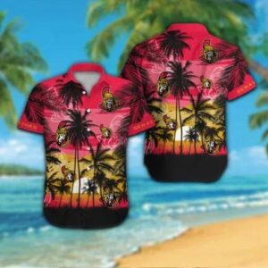 Ottawa Senators Hawaiian Shirt 2, NHL Hawaiian Shirt