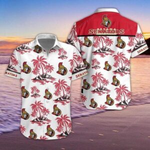 Ottawa Senators Hawaiian Shirt 3, NHL Hawaiian Shirt