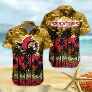 Ottawa Senators Hawaiian Shirt 5, NHL Hawaiian Shirt