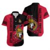 Ottawa Senators Hawaiian Shirt Quarter Style – NHL, NHL Hawaiian Shirt