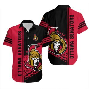 Ottawa Senators Hawaiian Shirt Quarter Style – NHL, NHL Hawaiian Shirt