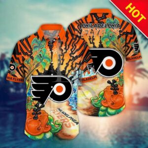 Philadelphia Flyers Aloha Island Hawaii Shirt, NHL Hawaiian Shirt