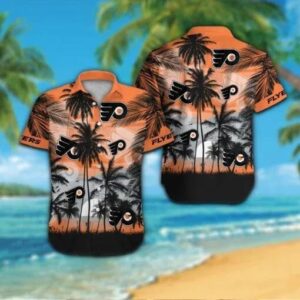 Philadelphia Flyers Hawaiian Shirt 1, NHL Hawaiian Shirt
