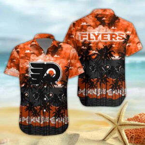 Philadelphia Flyers Hawaiian Shirt 4, NHL Hawaiian Shirt
